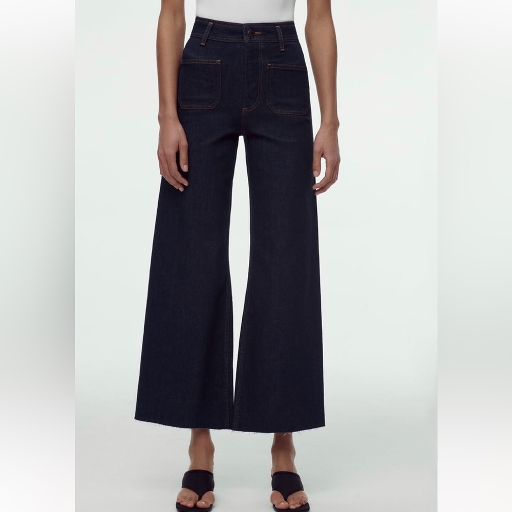Zara ZW Marine Straight Jeans